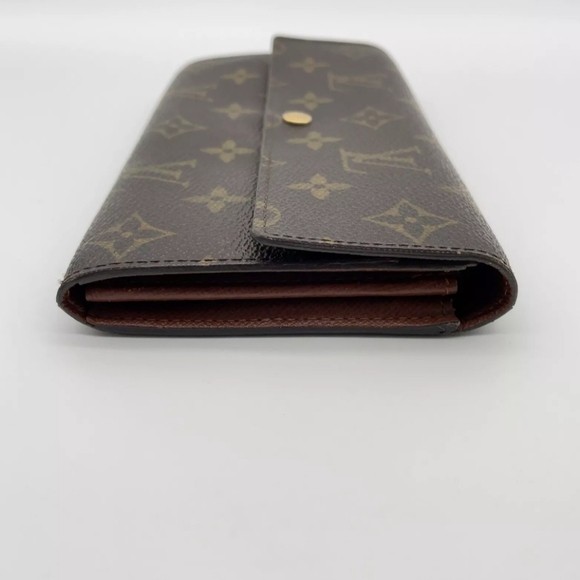 💖LOUIS VUITTON💖Monogram Pochette Porte Monnaie Credit Wallet - Picture 9 of 15